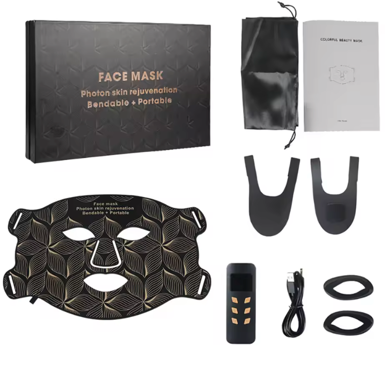 Full-Face red-Light Therapy Led mask.