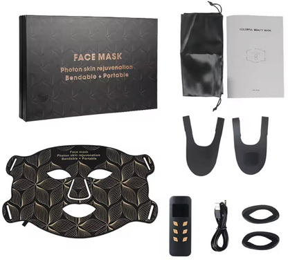 Full-Face red-Light Therapy Led mask.
