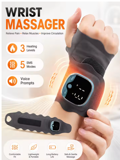 Electric Heating Wrist Massager