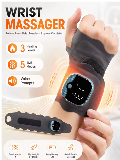 Electric Heating Wrist Massager